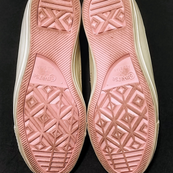 Size 7.5 - Converse Chuck Taylor All Star Crafted Patchwork Shoes Egret A05195C - Picture 7 of 12